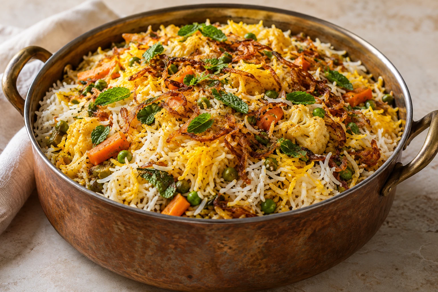 Gemüse-Biryani