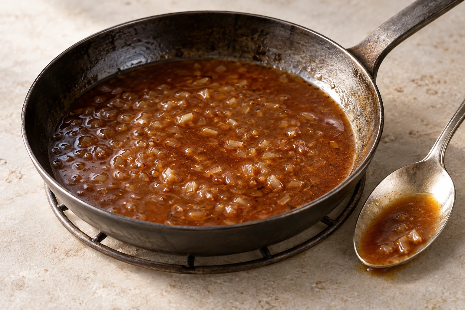 Grundrezept: Schnelle Bratensauce