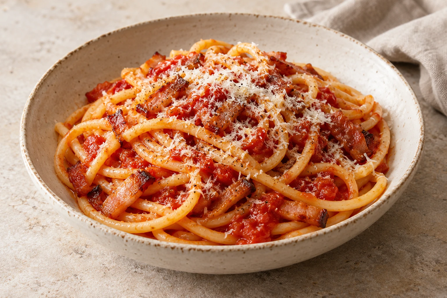 Bucatini all’Amatriciana
