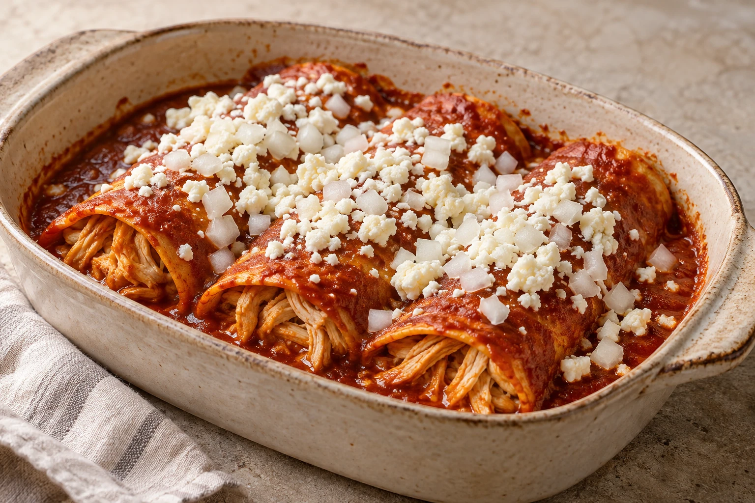 Enchiladas Rojas