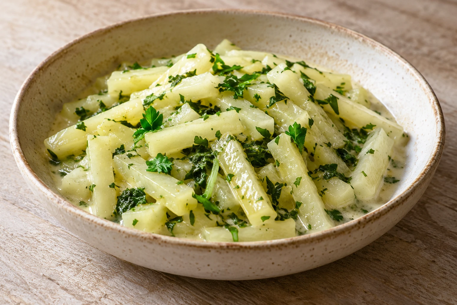 Grundrezept: Rahmkohlrabi