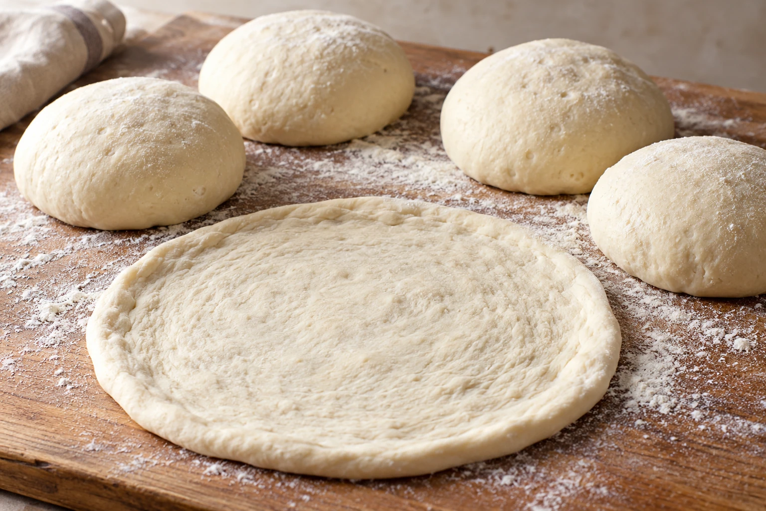 Grundrezept: Pizzateig