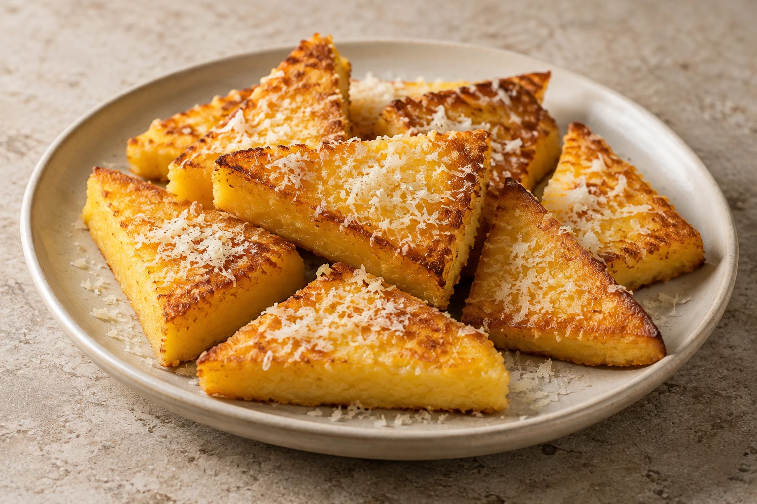 Grundrezept: Gebratene Polenta