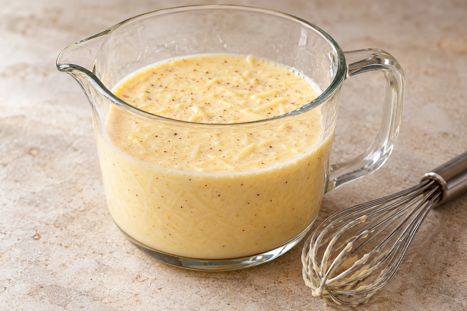 Grundrezept: Quiche-Guss