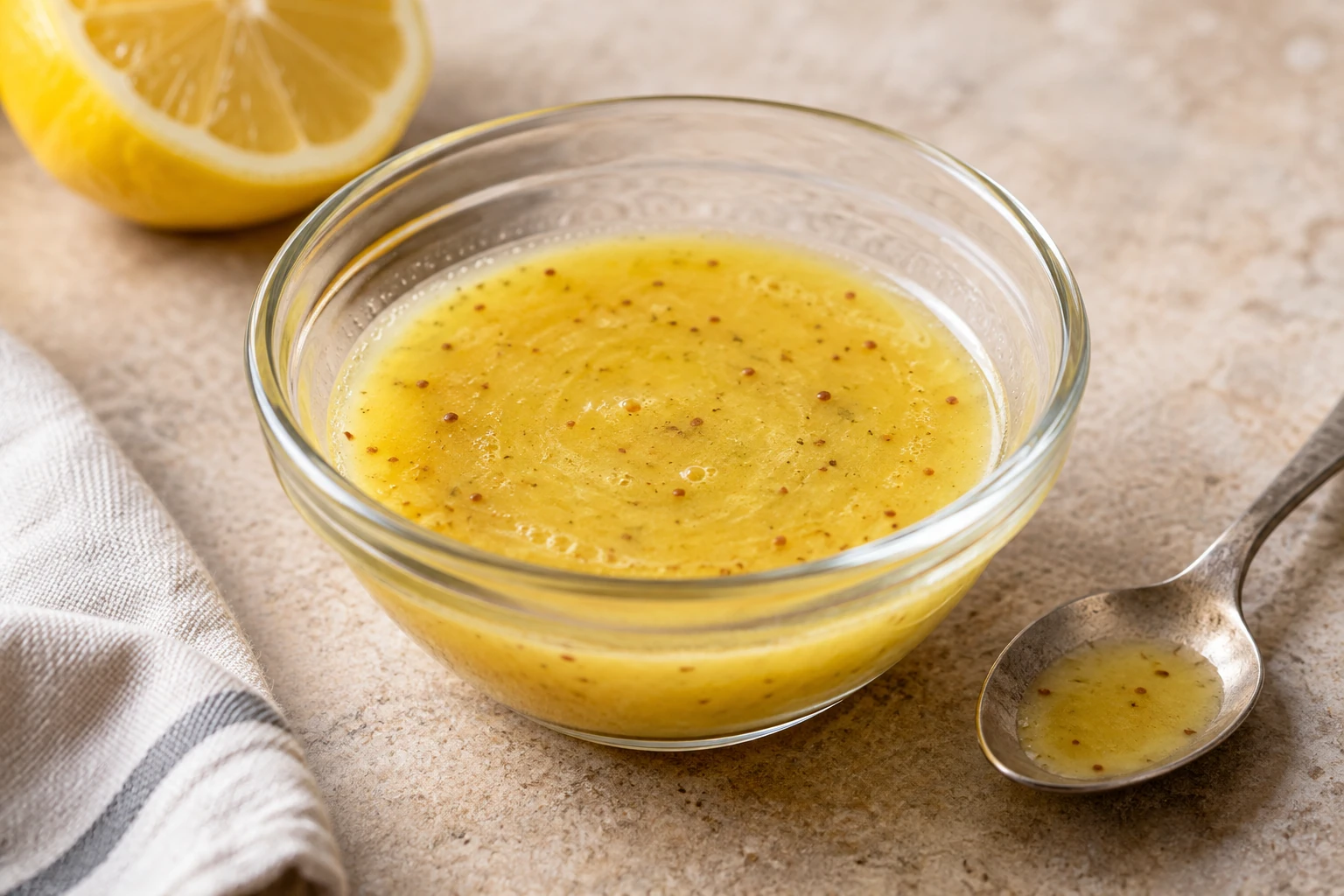 Grundrezept: Zitronen-Vinaigrette